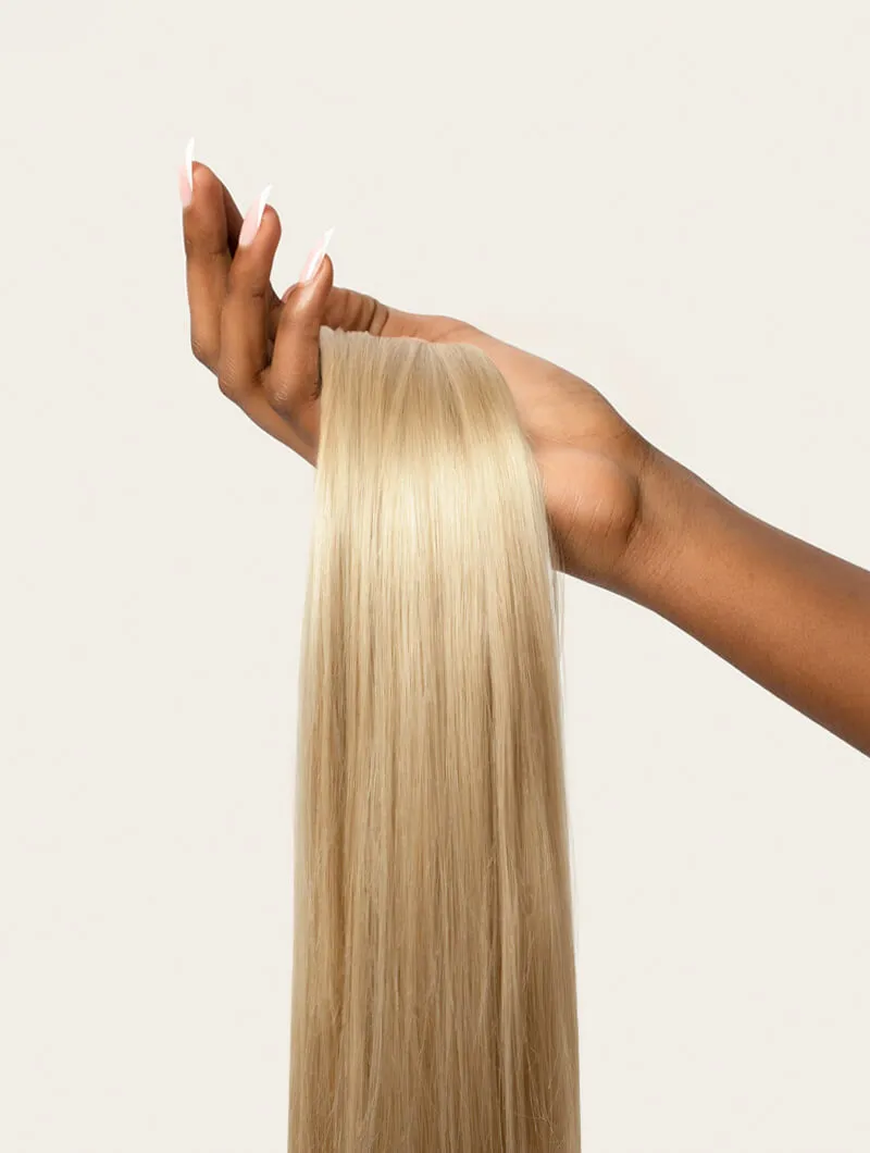 Medium Sandy Blonde, 16" Classic Clip-In Hair Extensions, #18 | 100g