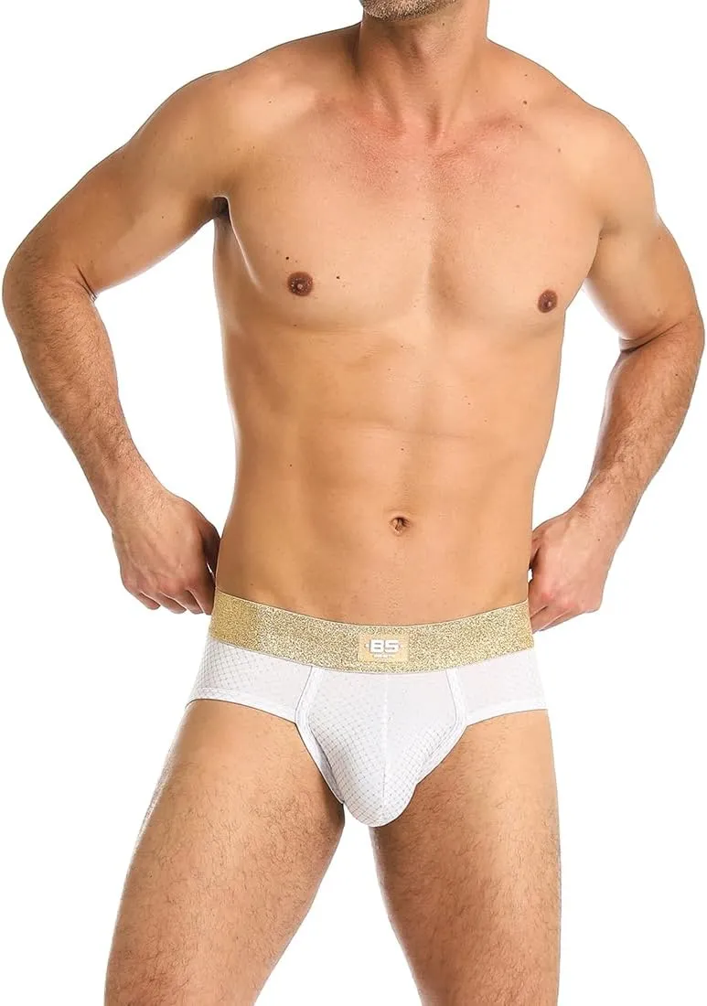 Men's Underwear Briefs 5-Pack Cotton Low Rise Multi Color Soft Underpant