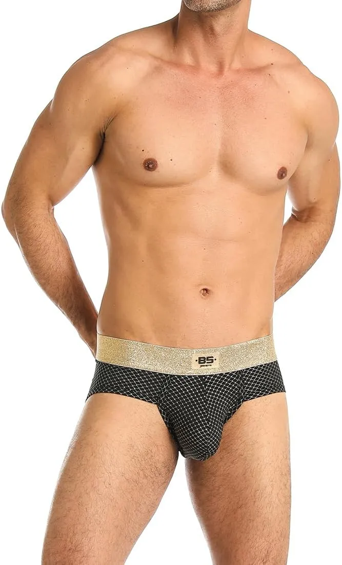 Men's Underwear Briefs 5-Pack Cotton Low Rise Multi Color Soft Underpant