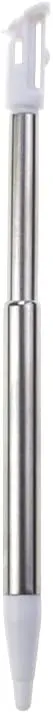 Metal Adjustable Touch Stylus Pen for New 2DS XL LL Video Stylus Pen Game Accessories (Metal White)