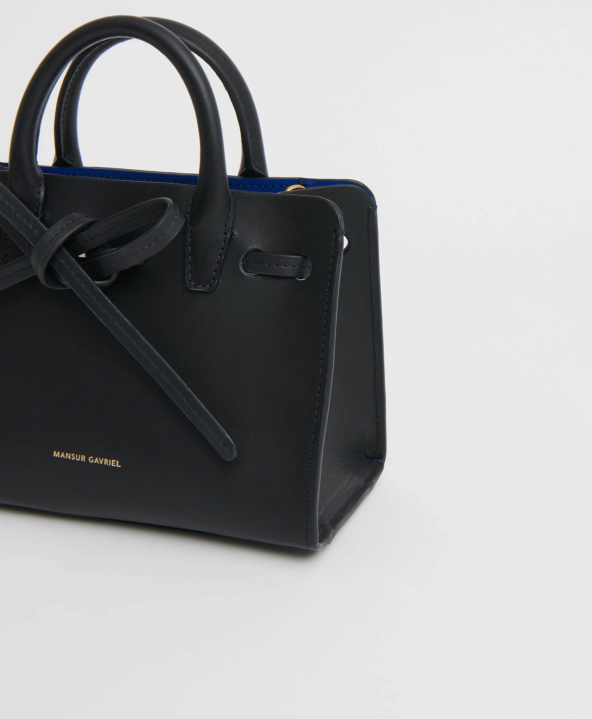 Mini Mini Sun Bag - Black/Royal