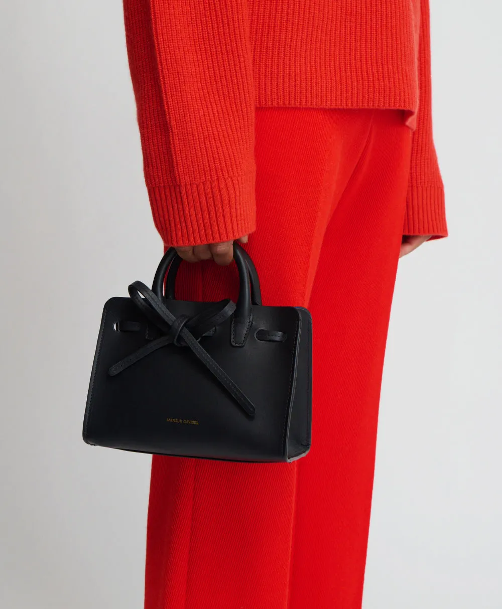 Mini Mini Sun Bag - Black/Royal