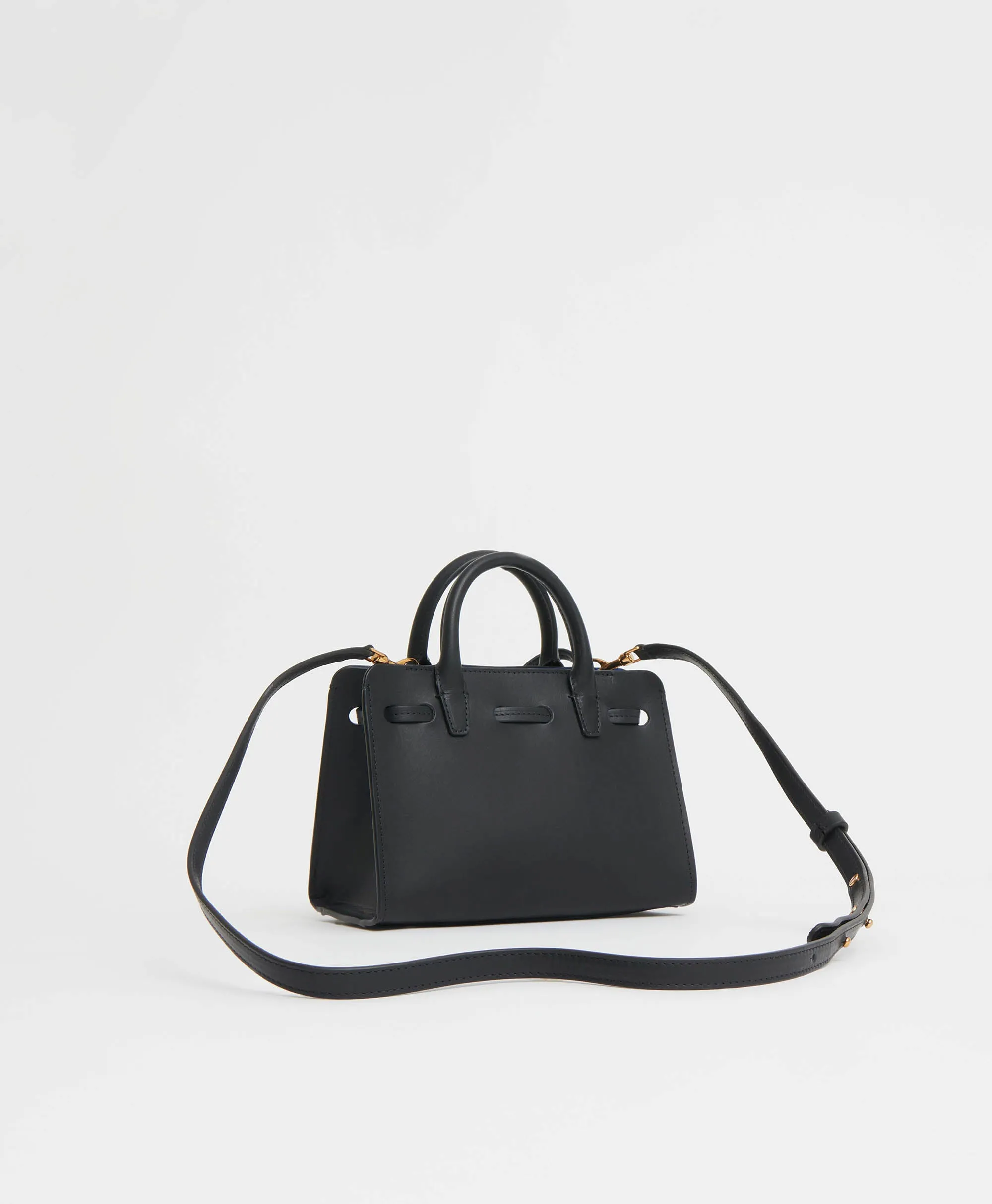Mini Mini Sun Bag - Black/Royal