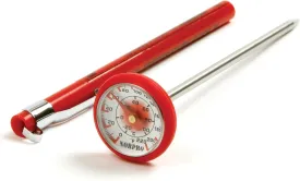 Norpro Soft Grip Silicone Instant Read Thermometer, 1 EA, Red (5970)