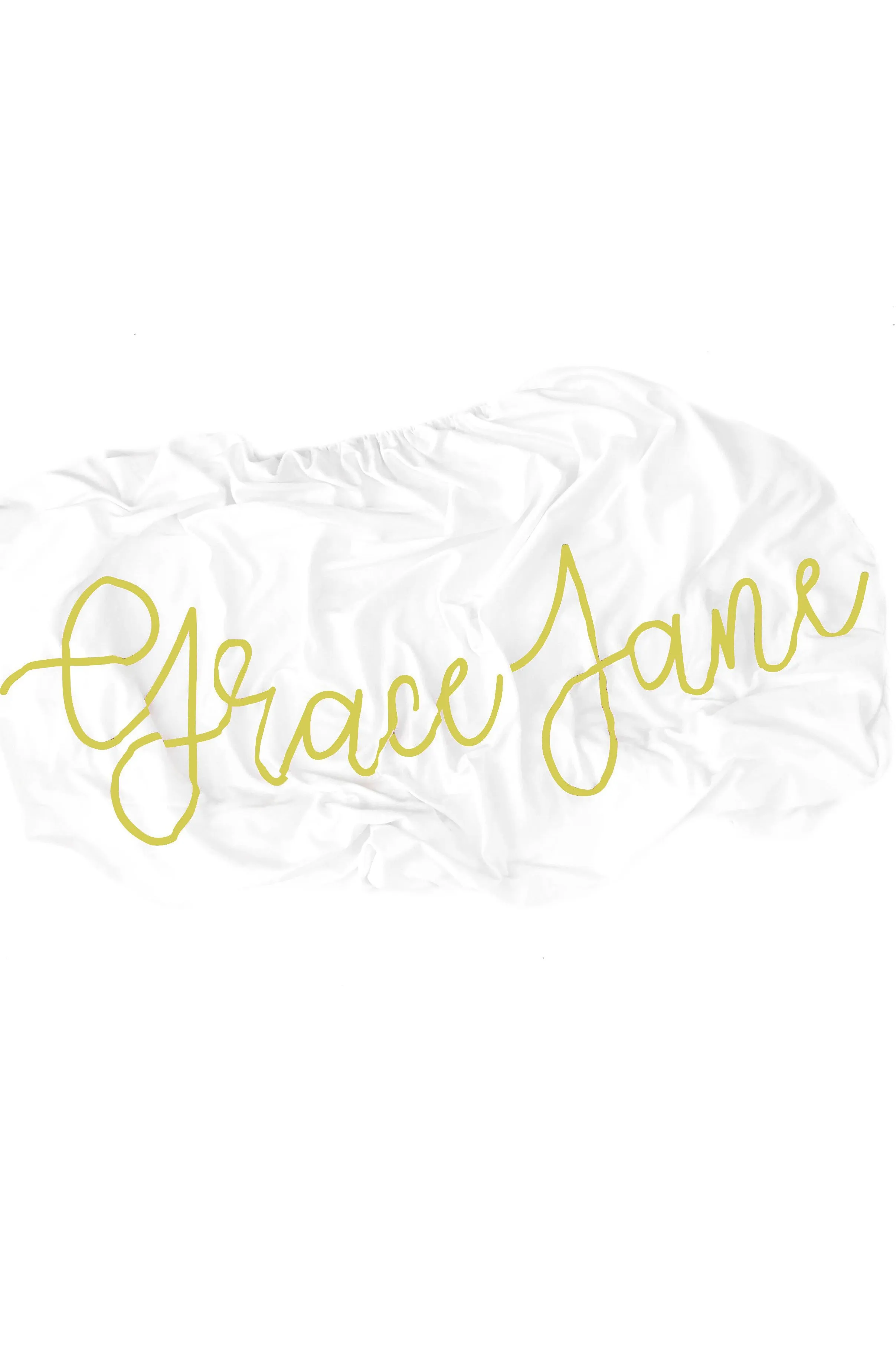 Organic Personalized Crib Sheet, Cursive