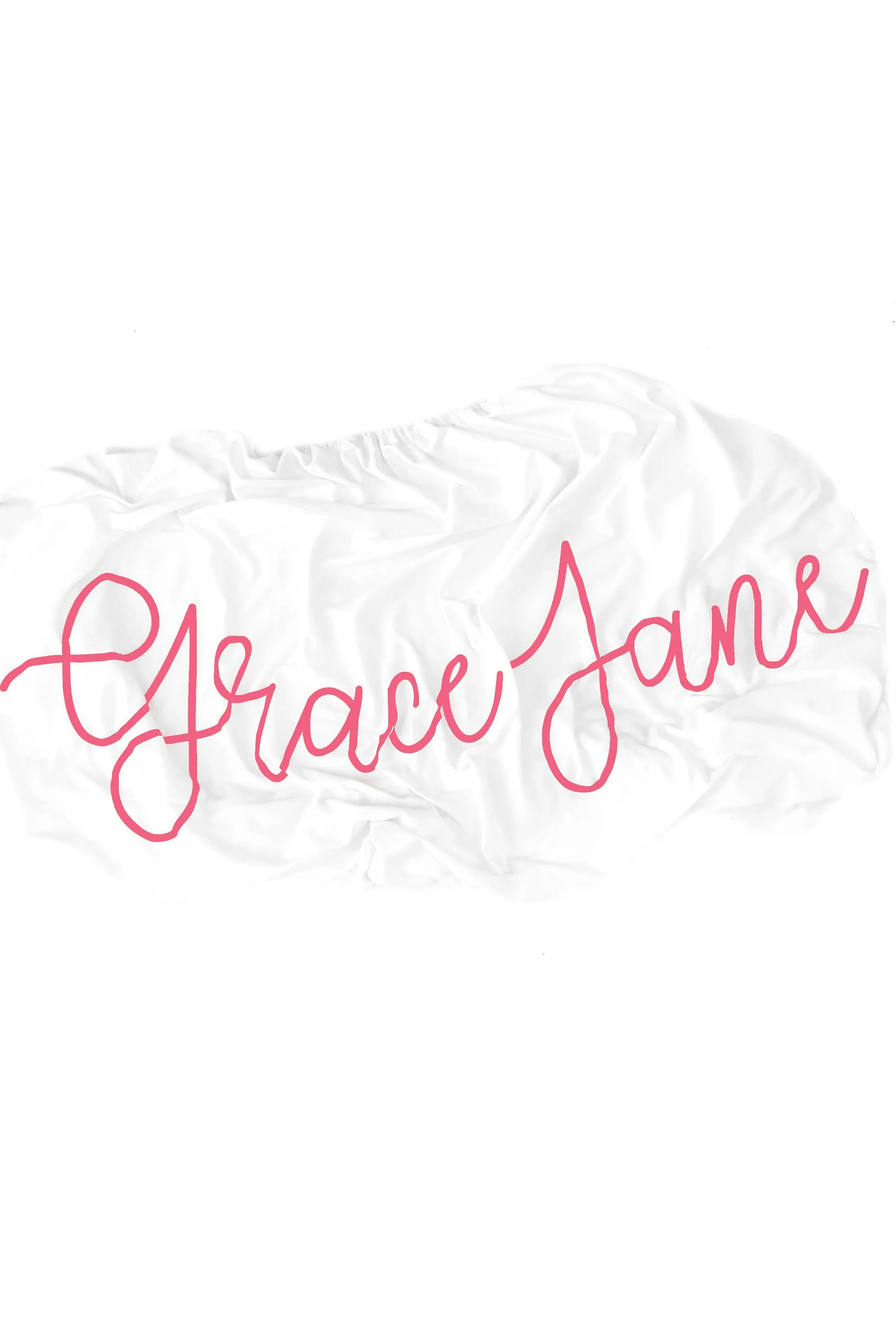 Organic Personalized Crib Sheet, Cursive