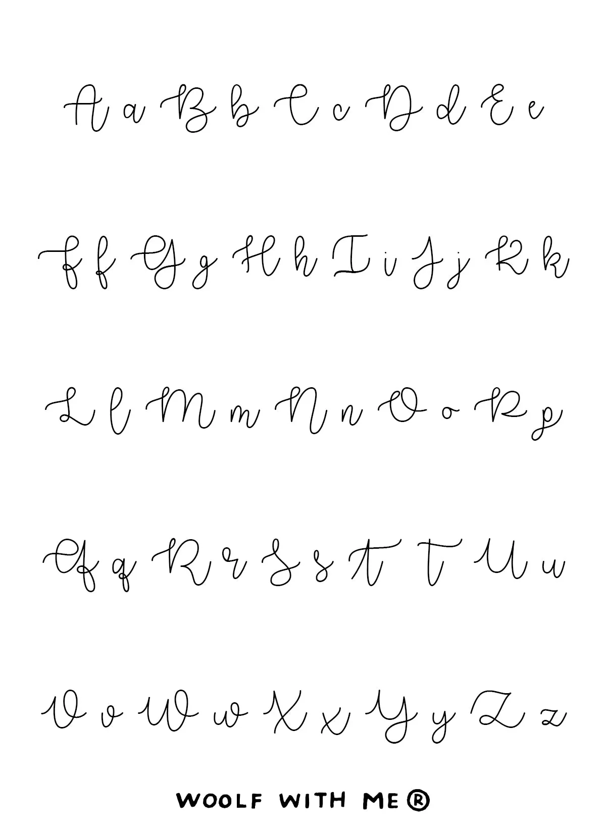 Organic Personalized Crib Sheet, Cursive