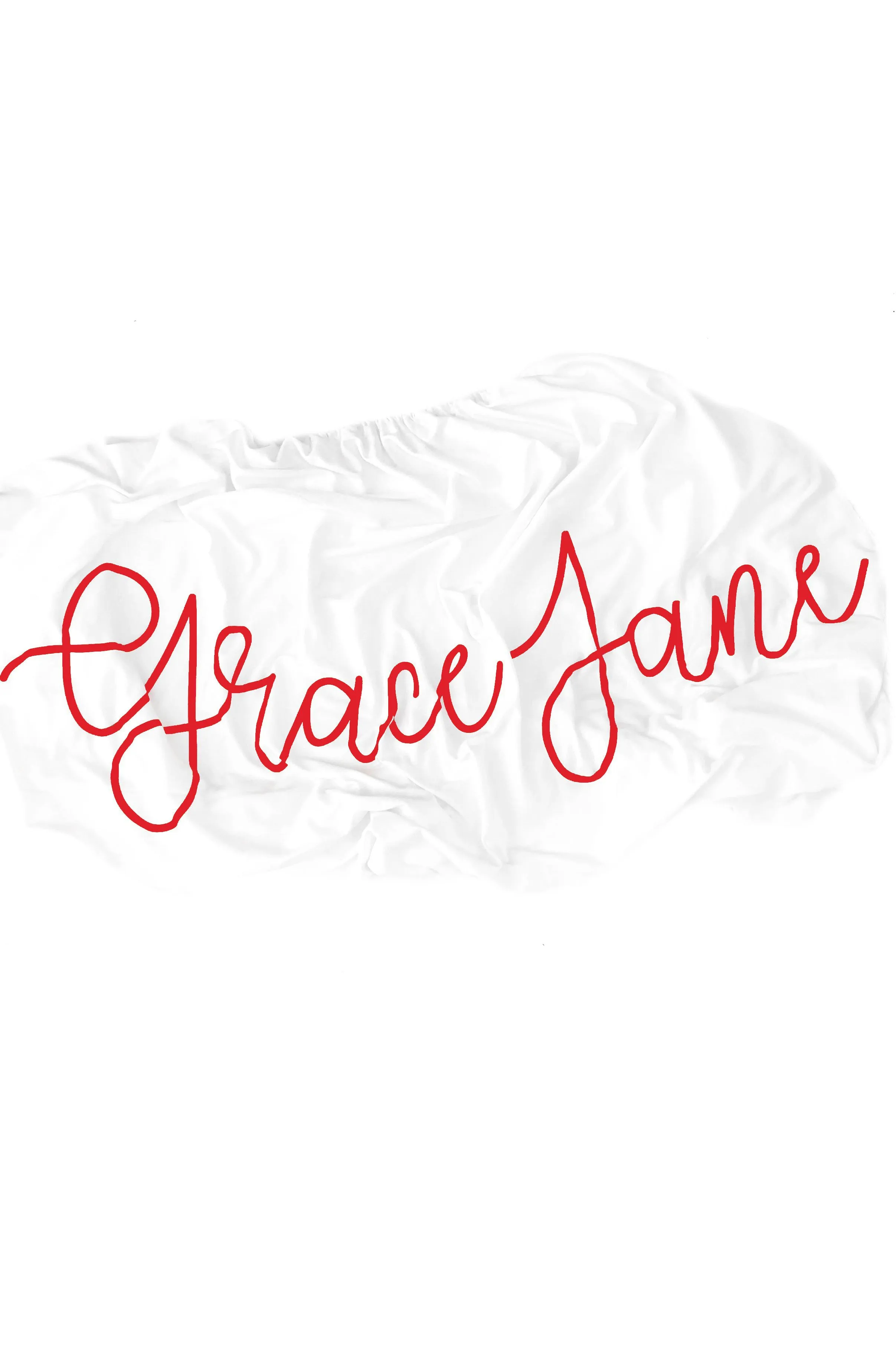 Organic Personalized Crib Sheet, Cursive
