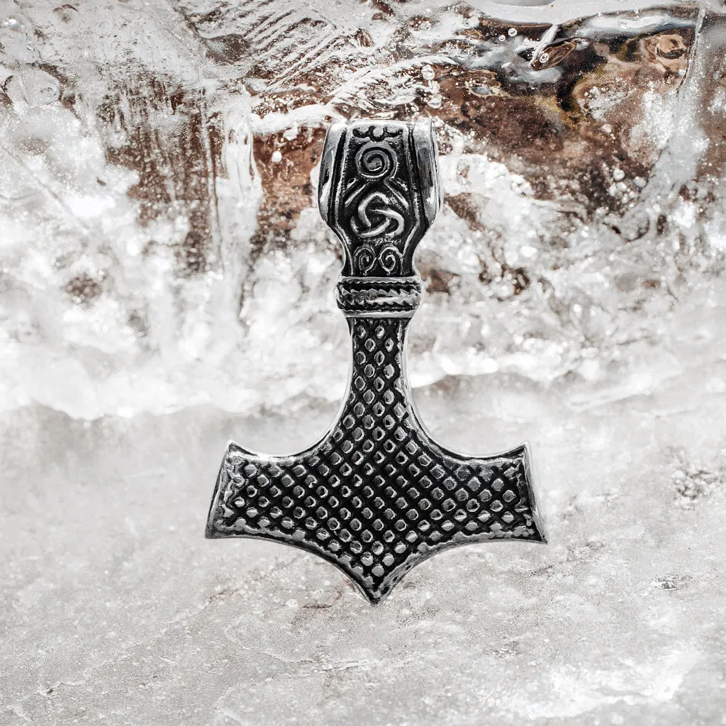 Ornament Thor's Hammer, Stainless Steel