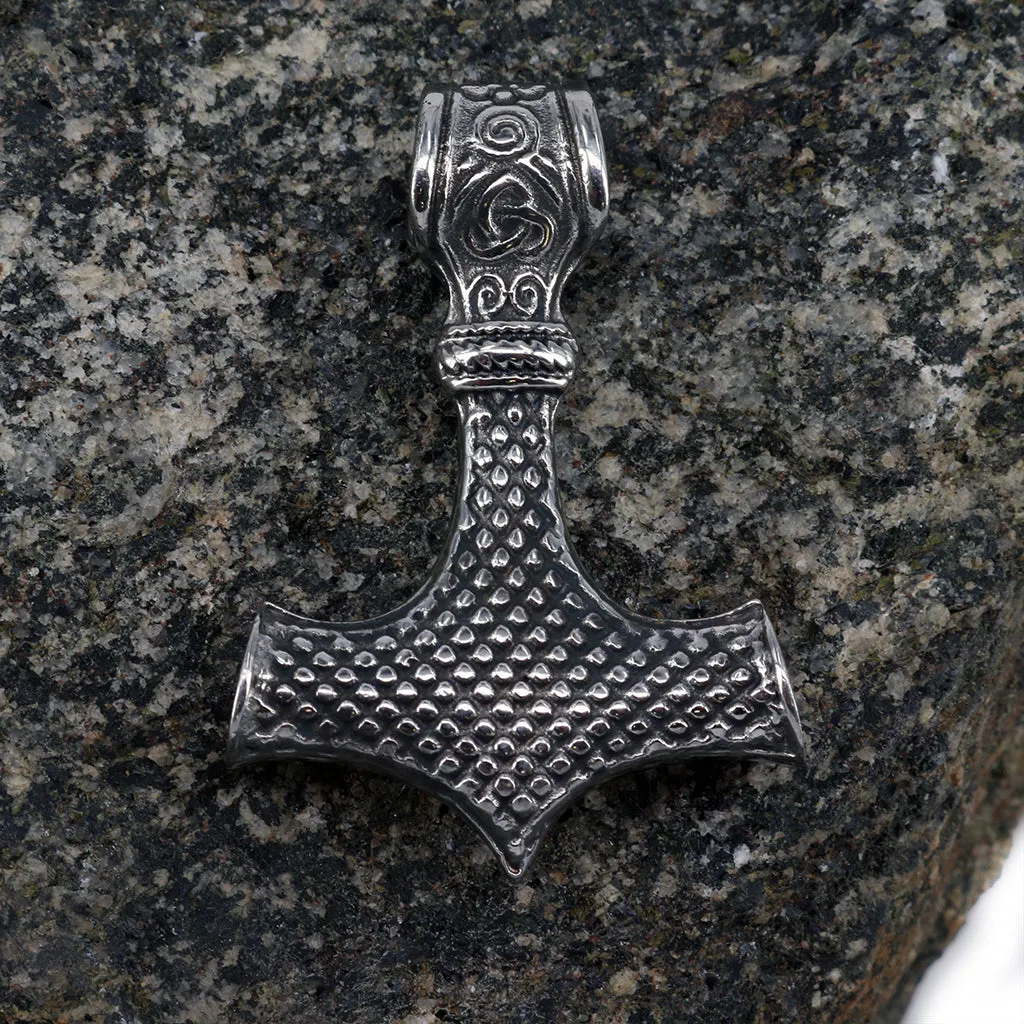 Ornament Thor's Hammer, Stainless Steel