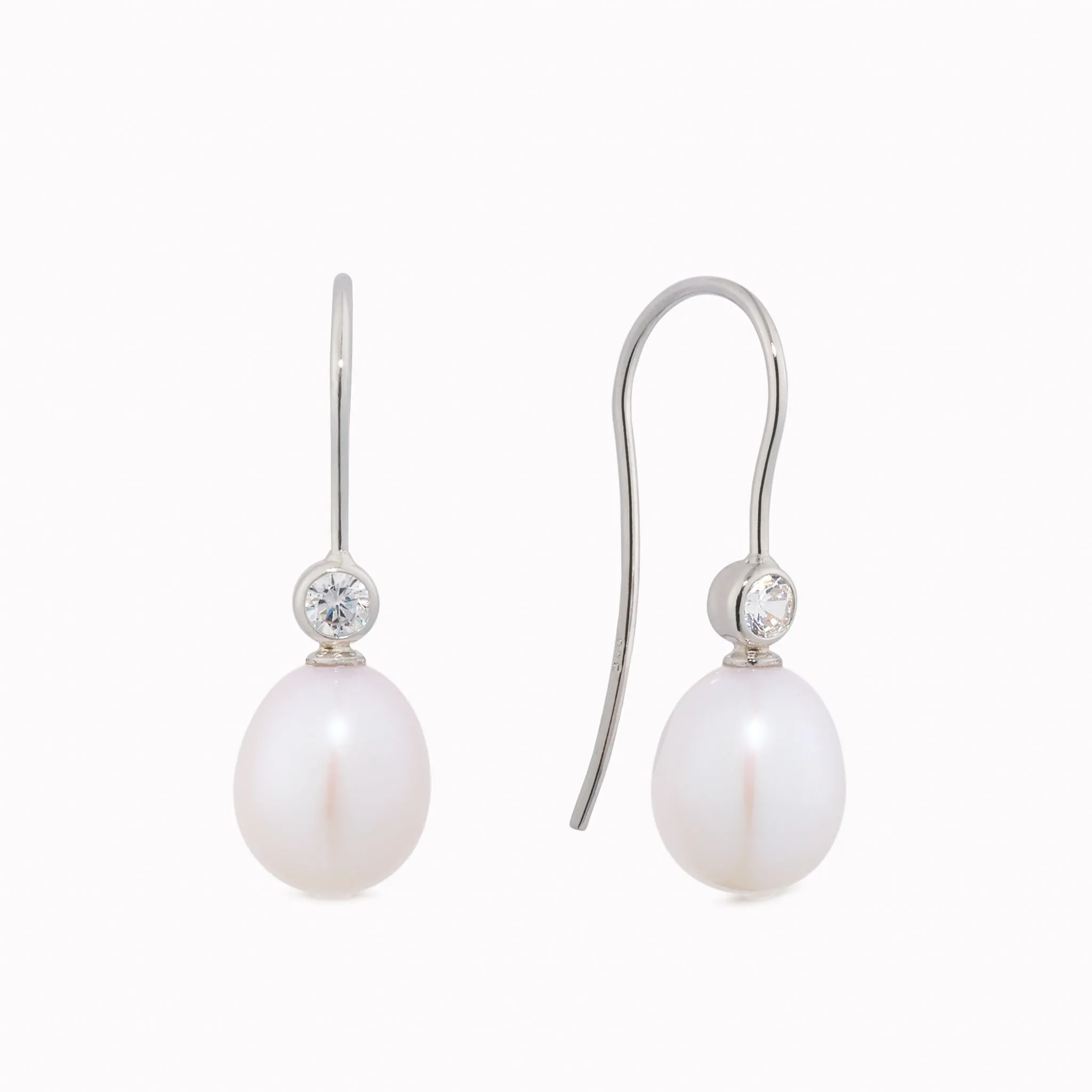 Pearl Drop Earrings - Karin