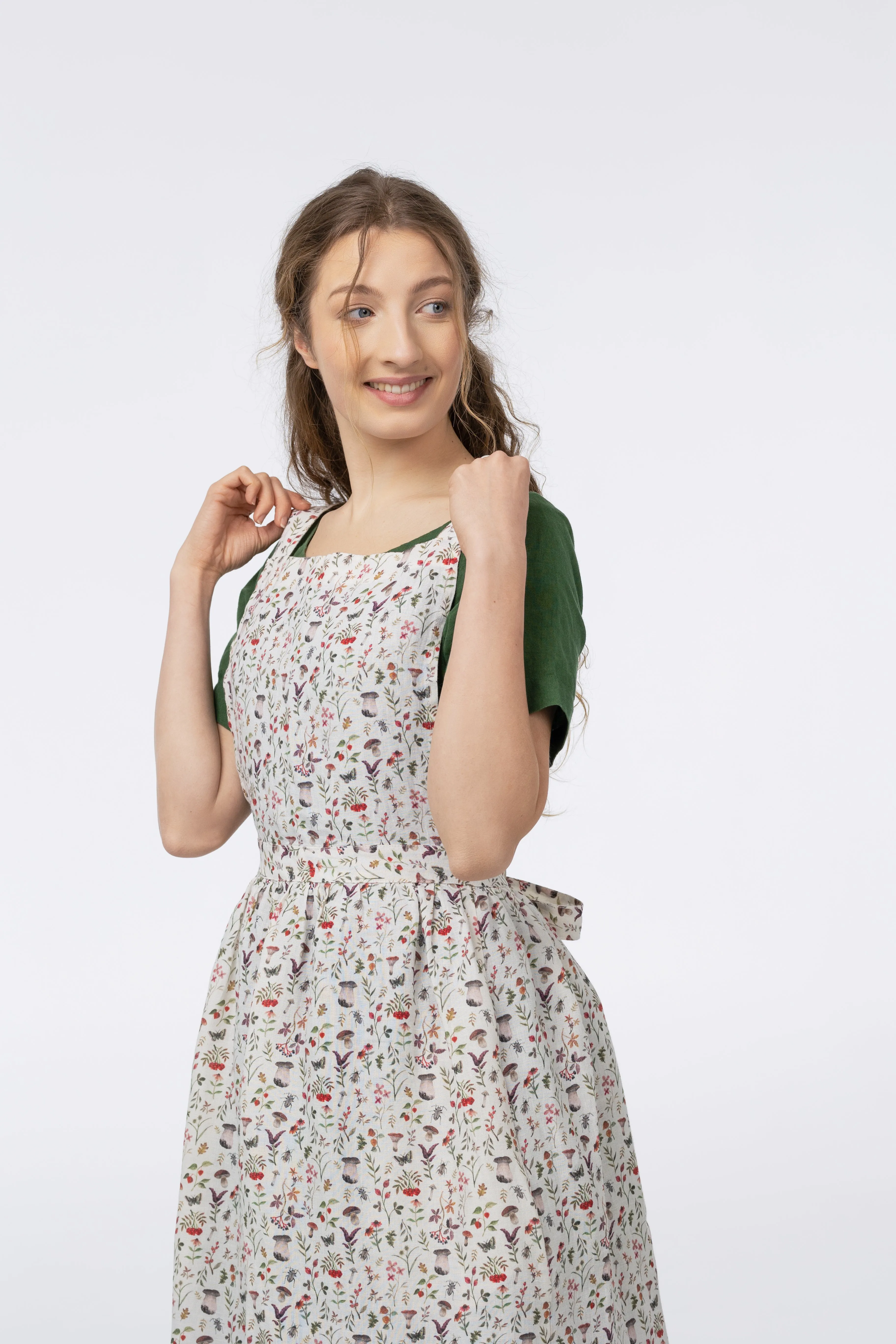 Pinafore Apron, Gentle Lilac