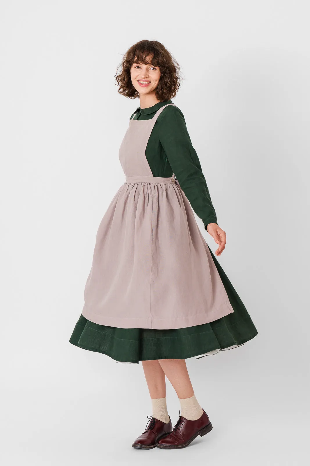 Pinafore Apron, Gentle Lilac
