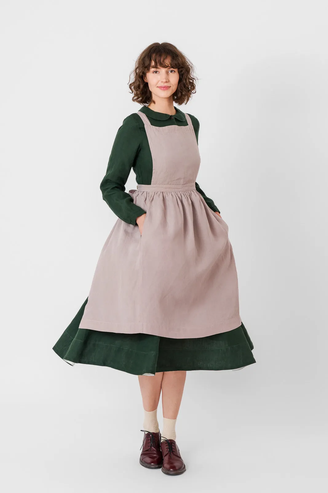 Pinafore Apron, Gentle Lilac