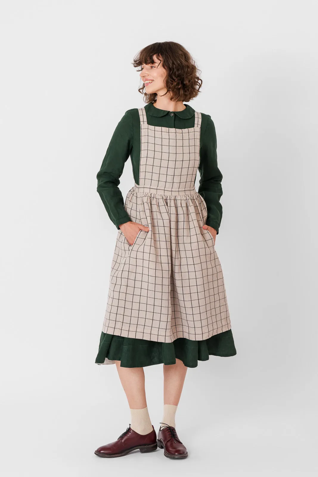 Pinafore Apron, Gentle Lilac