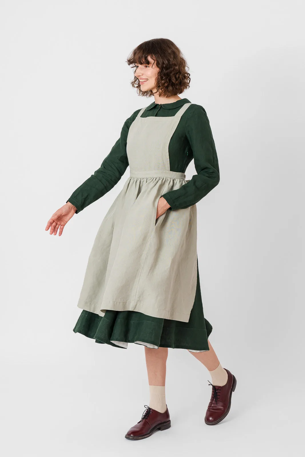 Pinafore Apron, Gentle Lilac