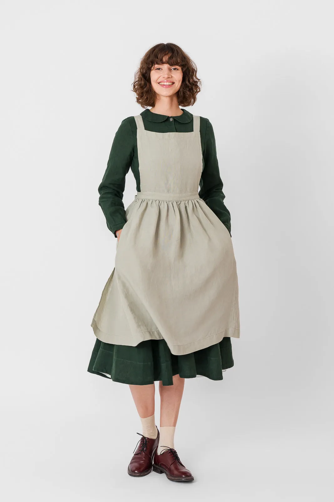 Pinafore Apron, Gentle Lilac
