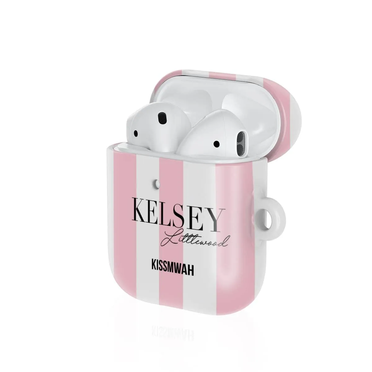 Pink La Mode Airpods Case