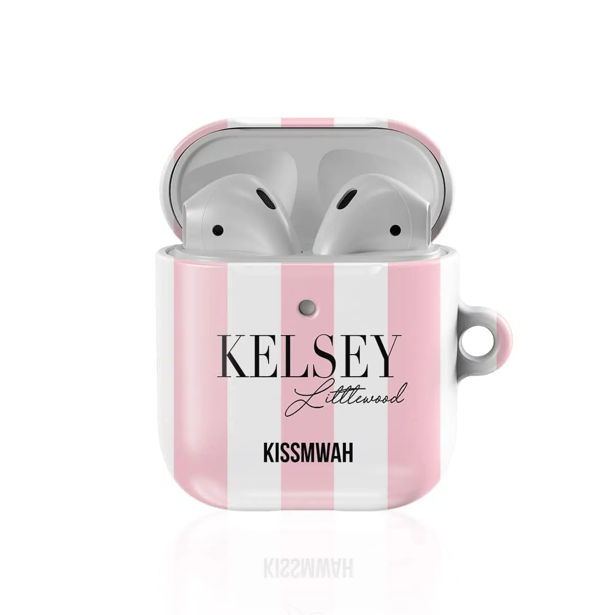 Pink La Mode Airpods Case