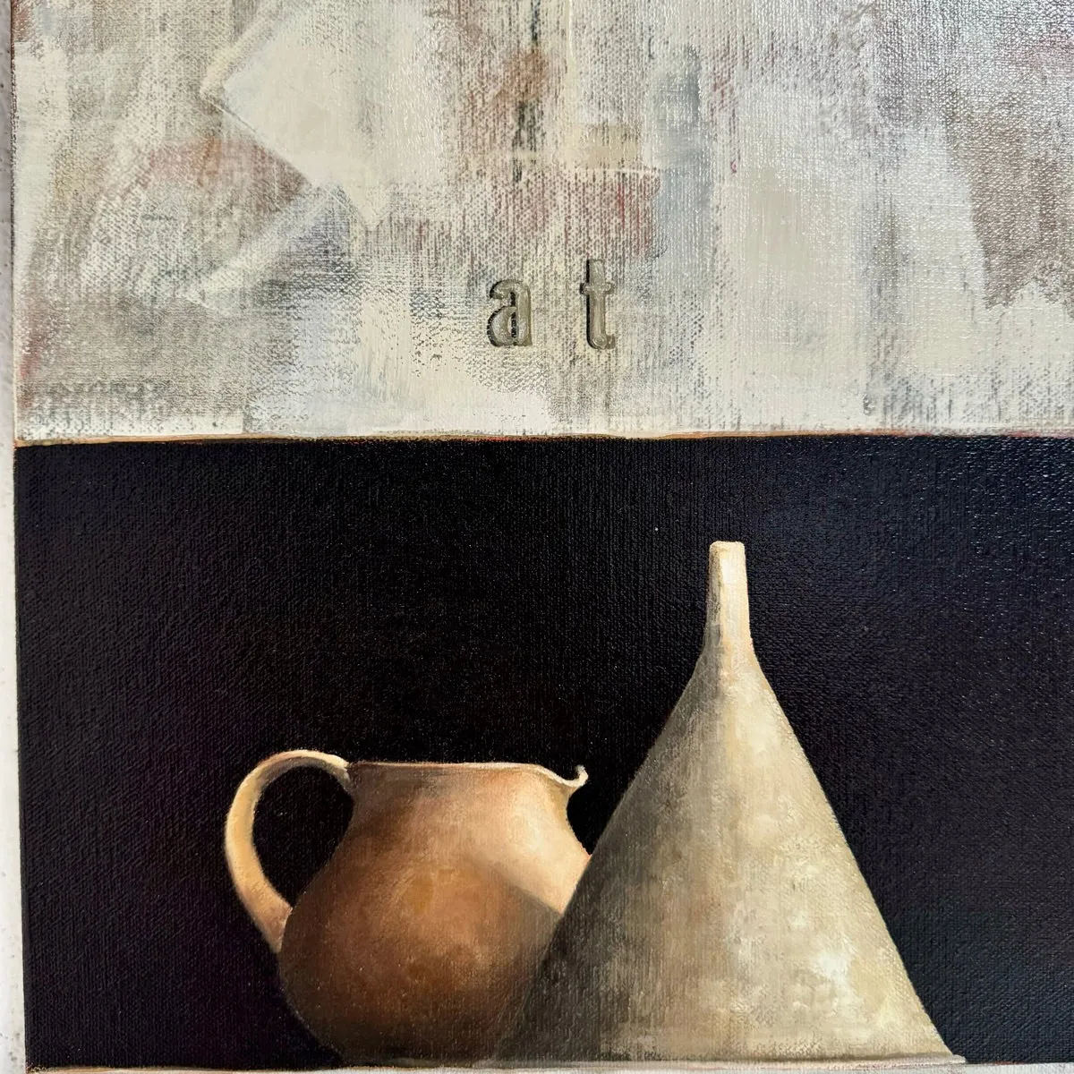 "around" Painting Signed on Back 2003
