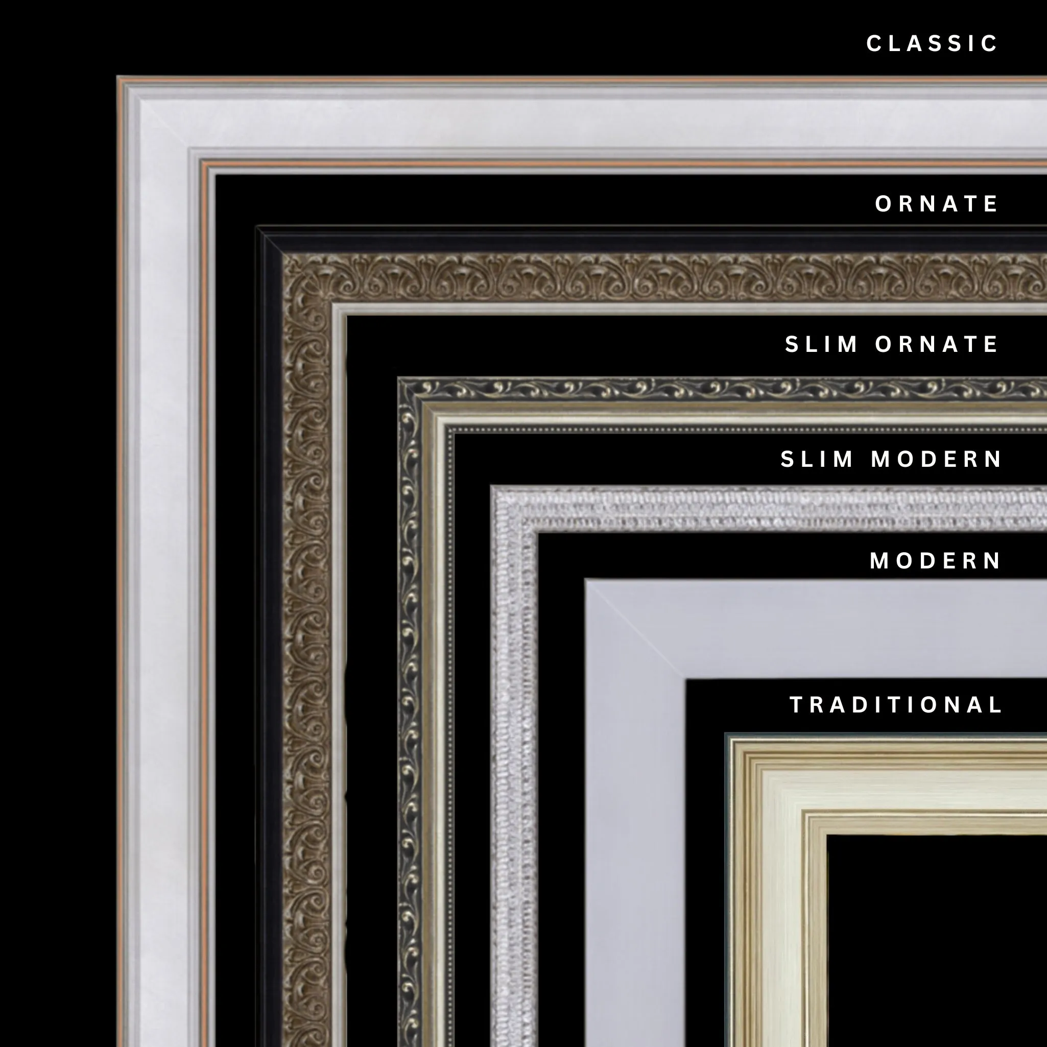 Silver 21x26 Picture Frame Ornate Traditional Classic Antique