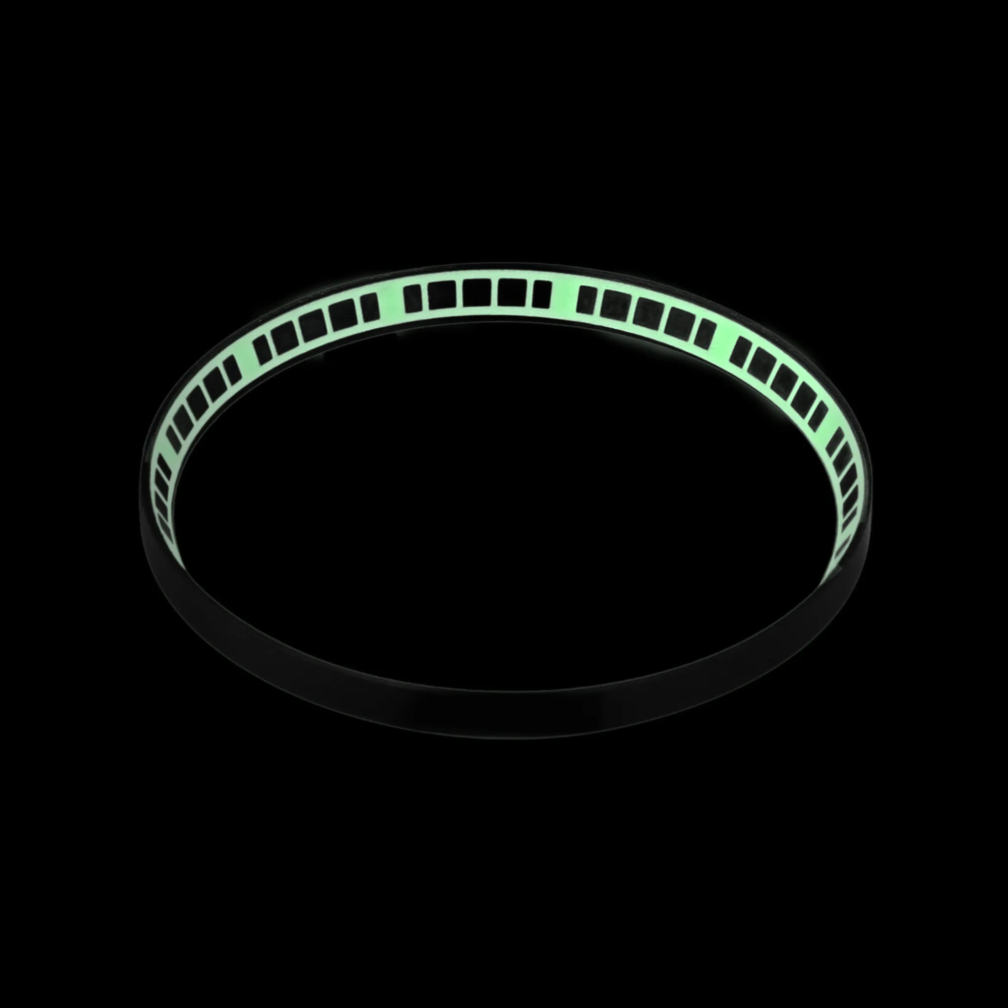 SKX007/SRPD Lumed Chapter Ring: Column Black Finish