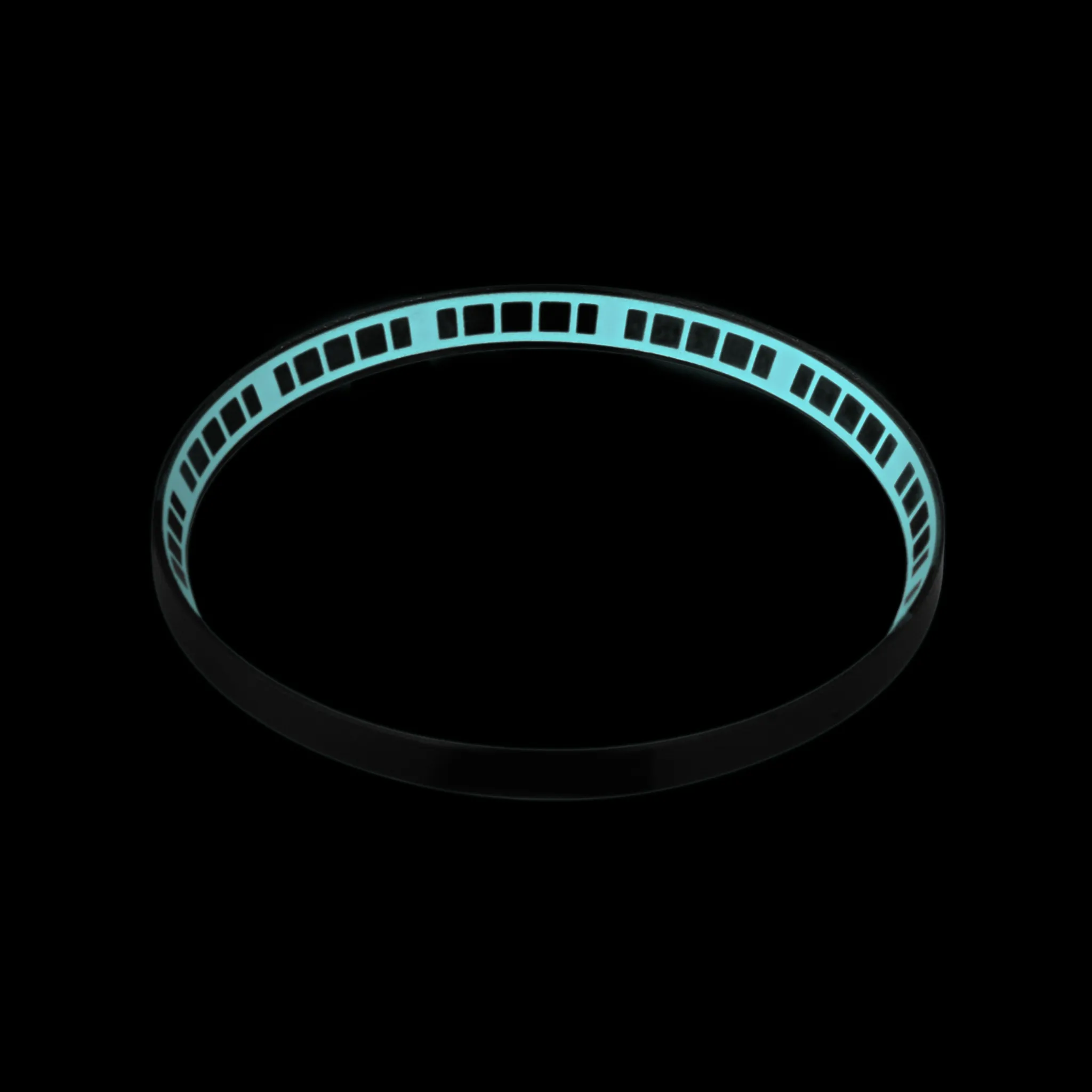 SKX007/SRPD Lumed Chapter Ring: Column Black Finish