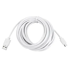 Smays Charger Cord Replacement for Wyze Cam v3, Nest, Yi Dome, Arlo Q Camera, Blink, Ring Mini Cam - 12 ft Micro USB Cable Power