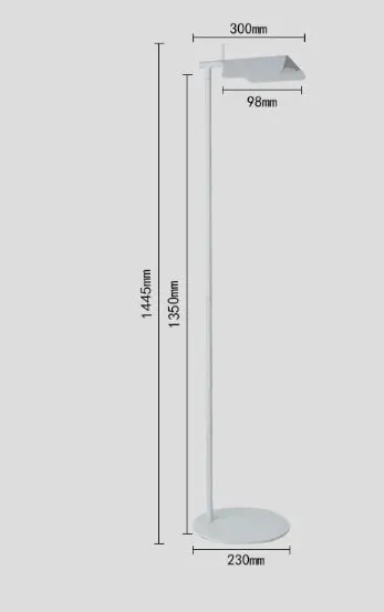 The Tab Table/floor lamp Italy postmodern design