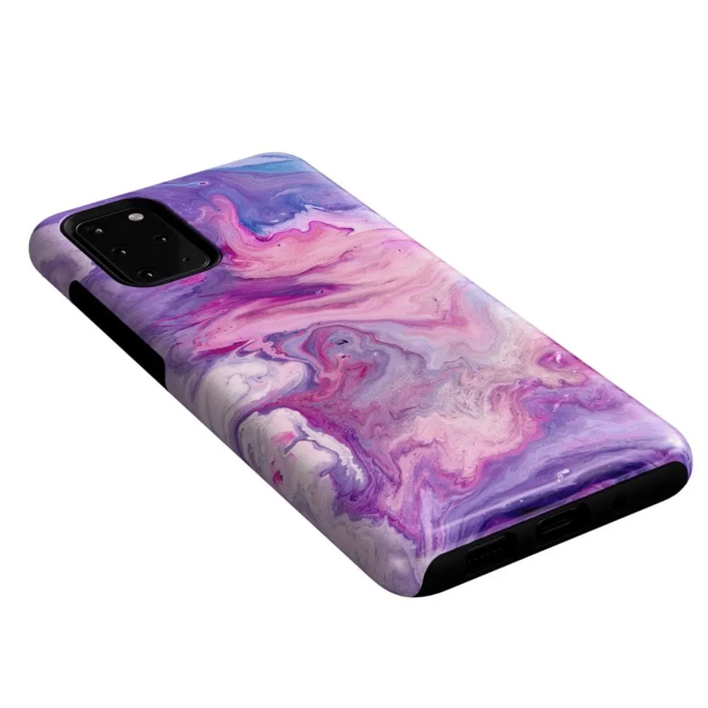 Tie Dying Over You | Purple Marble Samsung Case