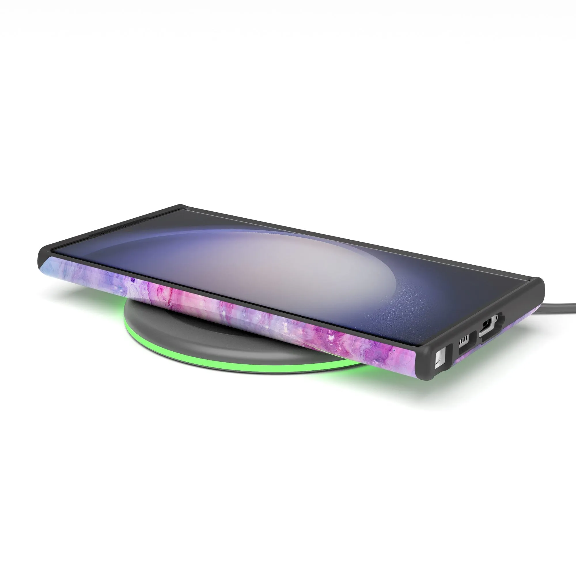 Tie Dying Over You | Purple Marble Samsung Case
