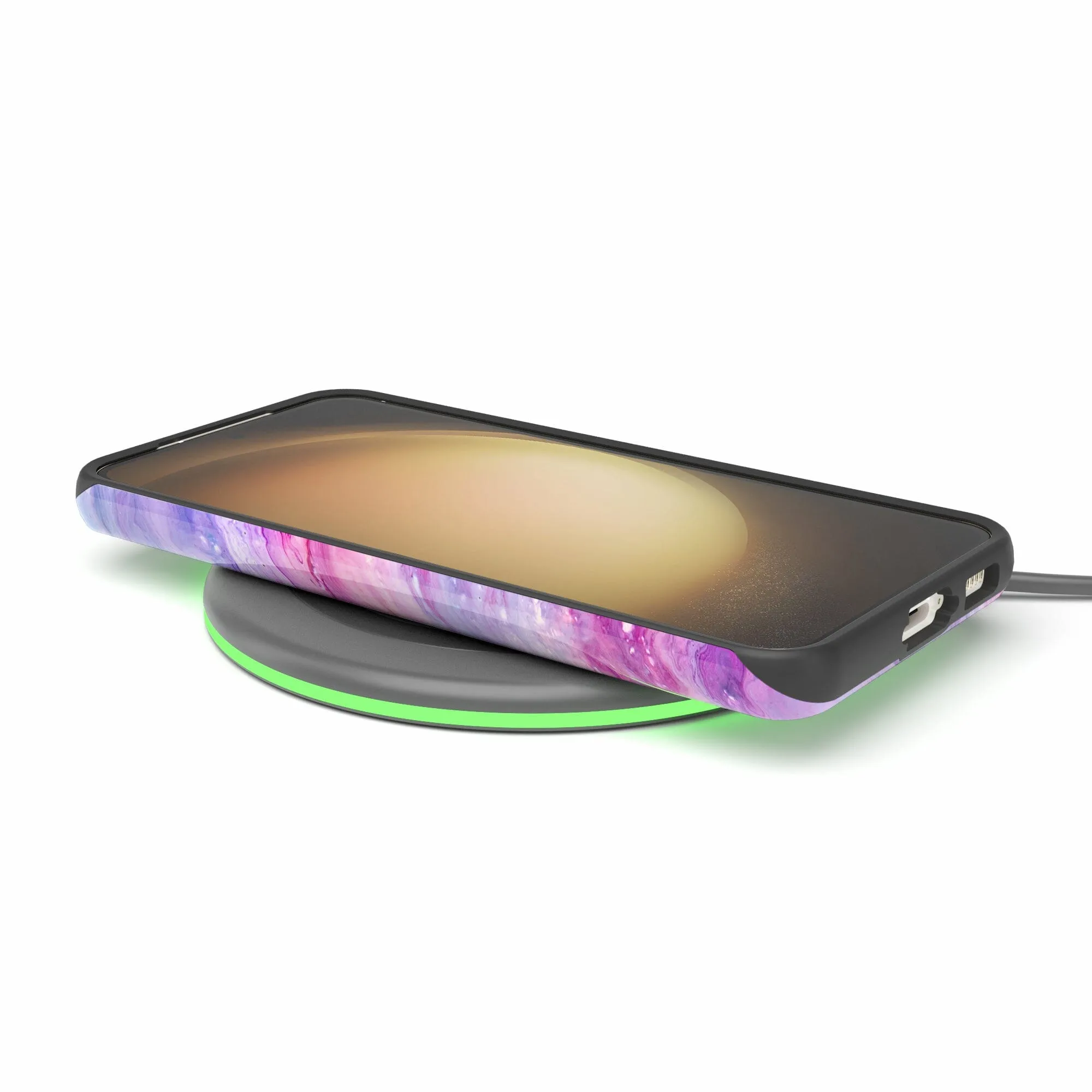 Tie Dying Over You | Purple Marble Samsung Case
