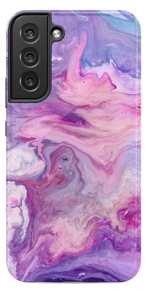 Tie Dying Over You | Purple Marble Samsung Case