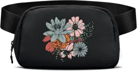 viewm Belt Bag for Women, Waterproof Fanny Packs for Women Men Fanny Pack Crossbody Bags for Women with Adjustable Strap for Travel Fitness Running Hiking