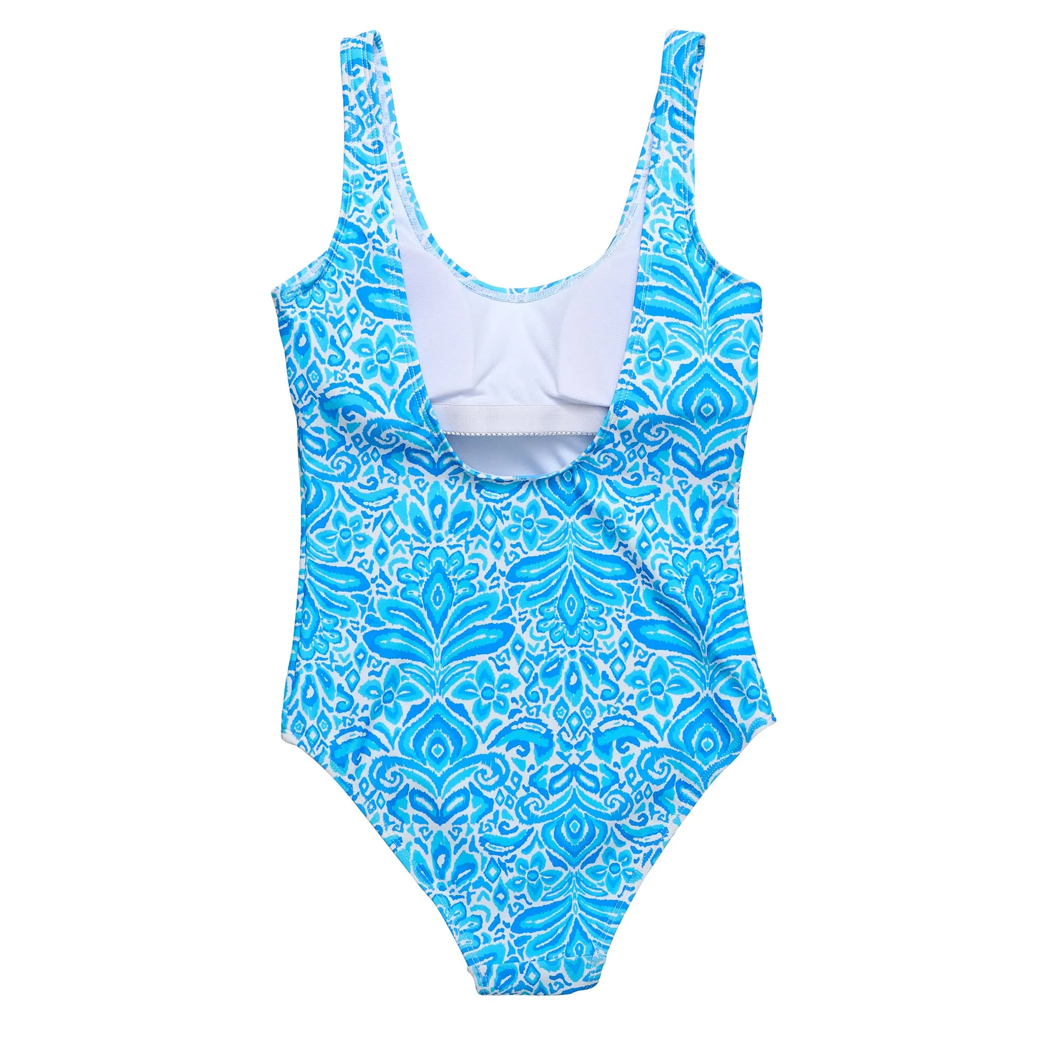 Womens Santorini Blue Swimsuit